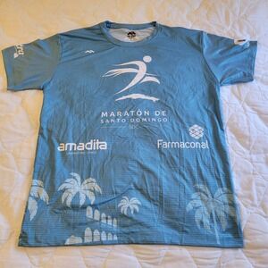 LG Dominican Republic Santo Domingo Marathon Jersey  Maratón Gatorade Palms New